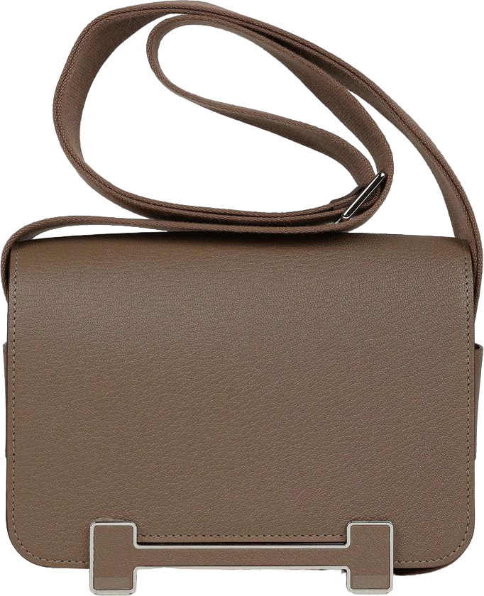 Hermes Geta Etoupe Chevre Palladium Hardware