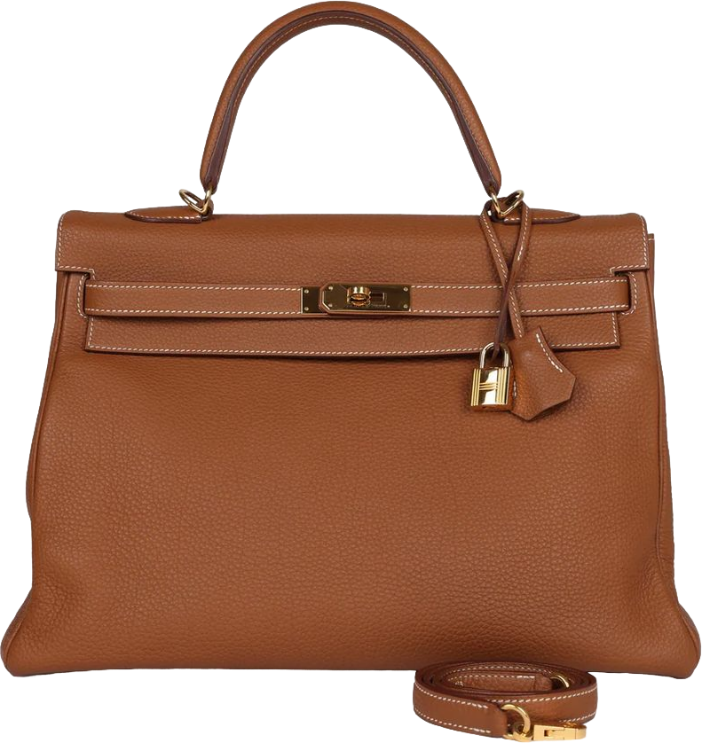 Hermes Kelly Retourne 35 Gold Togo Gold Hardware