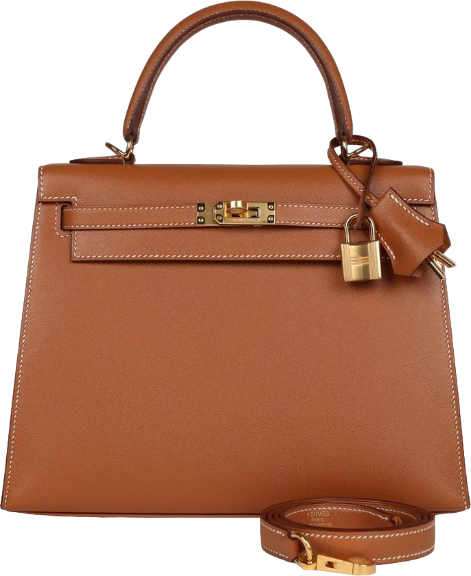 Hermes Kelly Sellier 25 Gold Madame Gold Hardware