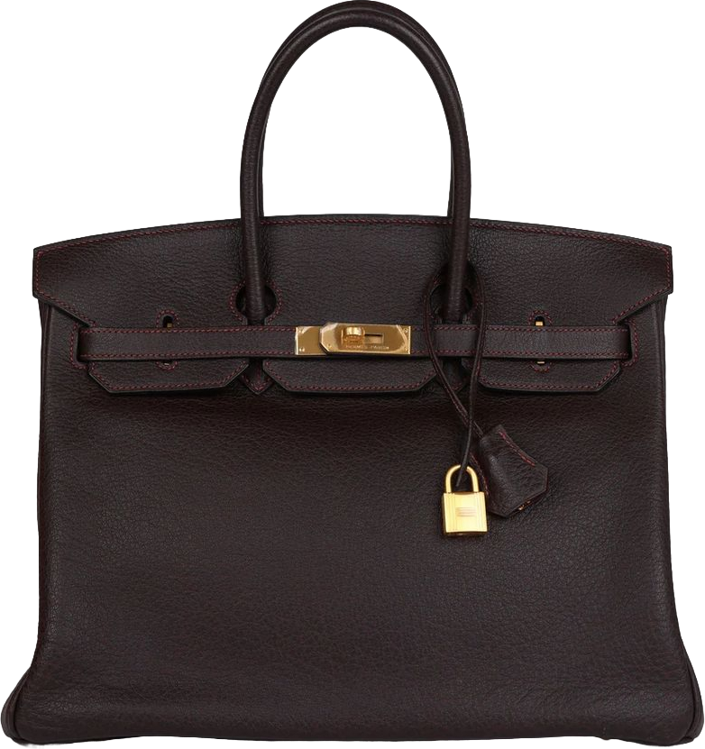 Hermes Special Order (HSS) Birkin 35 Havane Buffalo Brushed Gold Hardware