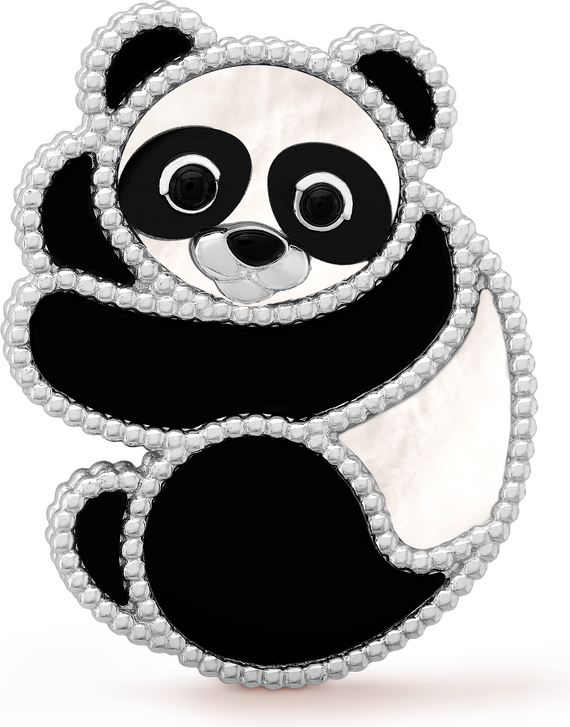 Van Cleef & Arpels Брошь Lucky Animals Panda