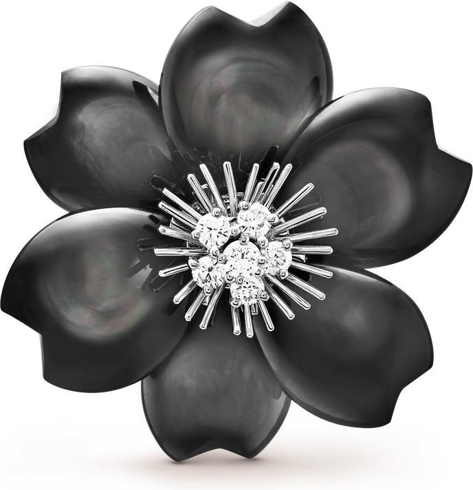 Van Cleef & Arpels Брошь Rose de Noël