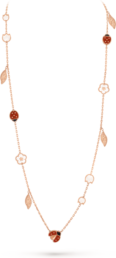 Van Cleef & Arpels Длинное колье Lucky Spring