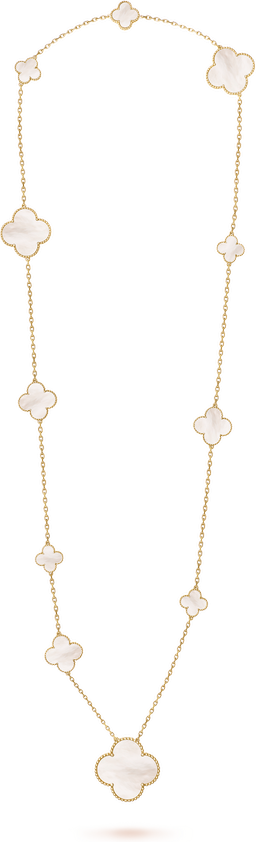 Van Cleef & Arpels Длинное колье Magic Alhambra