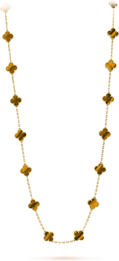 Van Cleef & Arpels Длинное колье Vintage Alhambra
