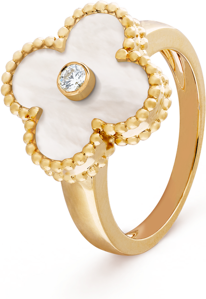 Van Cleef & Arpels Кольцо Vintage Alhambra