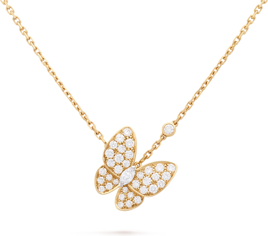 Van Cleef & Arpels Подвеска Two Butterfly