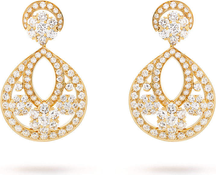 Van Cleef & Arpels Серьги Snowflake