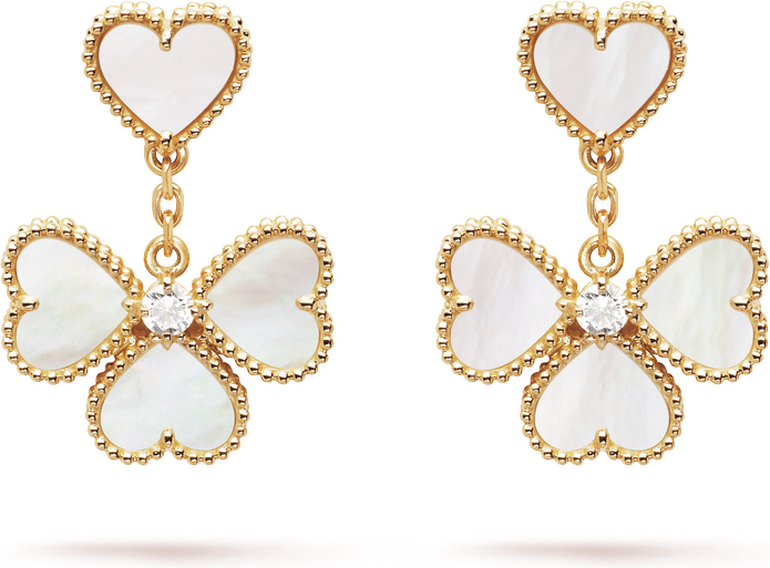 Van Cleef & Arpels Серьги Sweet Hearts
