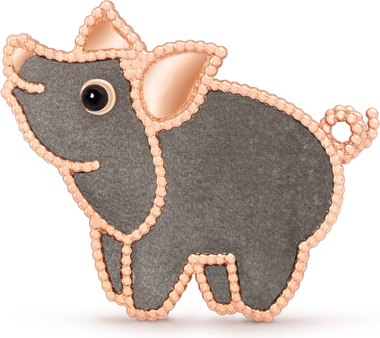 Van Cleef & Arpels Брошь Lucky Animal Pig