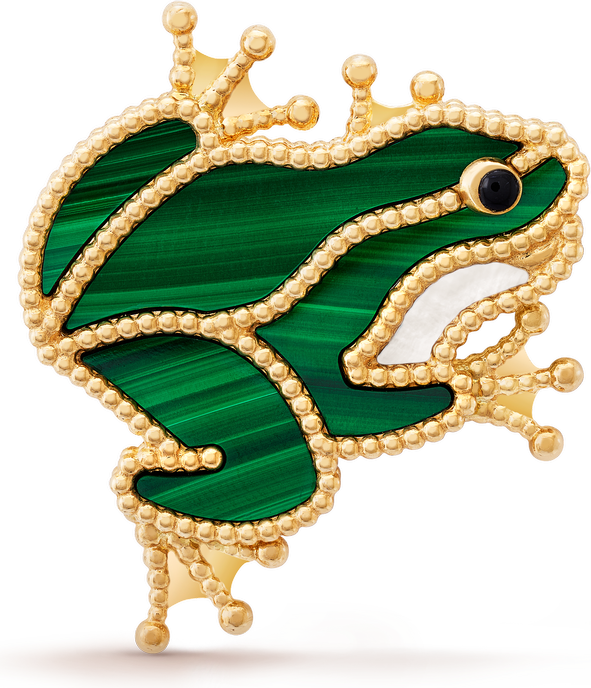 Van Cleef & Arpels Брошь Lucky Animals Frog