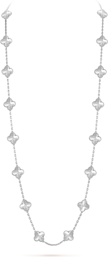 Van Cleef & Arpels Длинное колье Vintage Alhambra