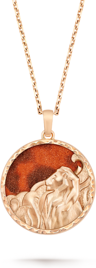 Van Cleef & Arpels Длинное колье Zodiaque Leonis (Лев)