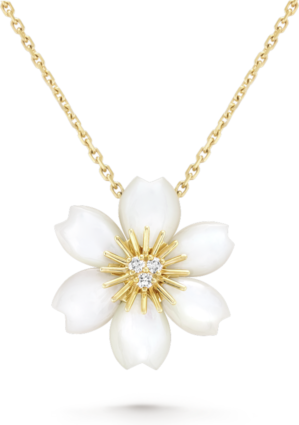 Van Cleef & Arpels Подвеска Rose de Noël