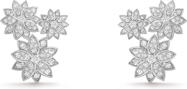 Van Cleef & Arpels Серьги Lotus