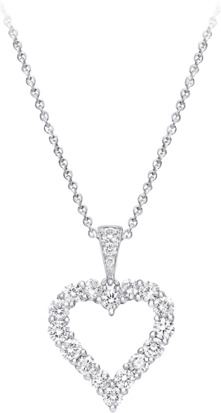 Diamond Heart Silhouette Pendant Graff Diamond Heart Silhouette Pendant Graff