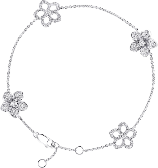 Wild Flower Pavé Diamond Bracelet Graff Wild Flower Pavé Diamond Bracelet Graff
