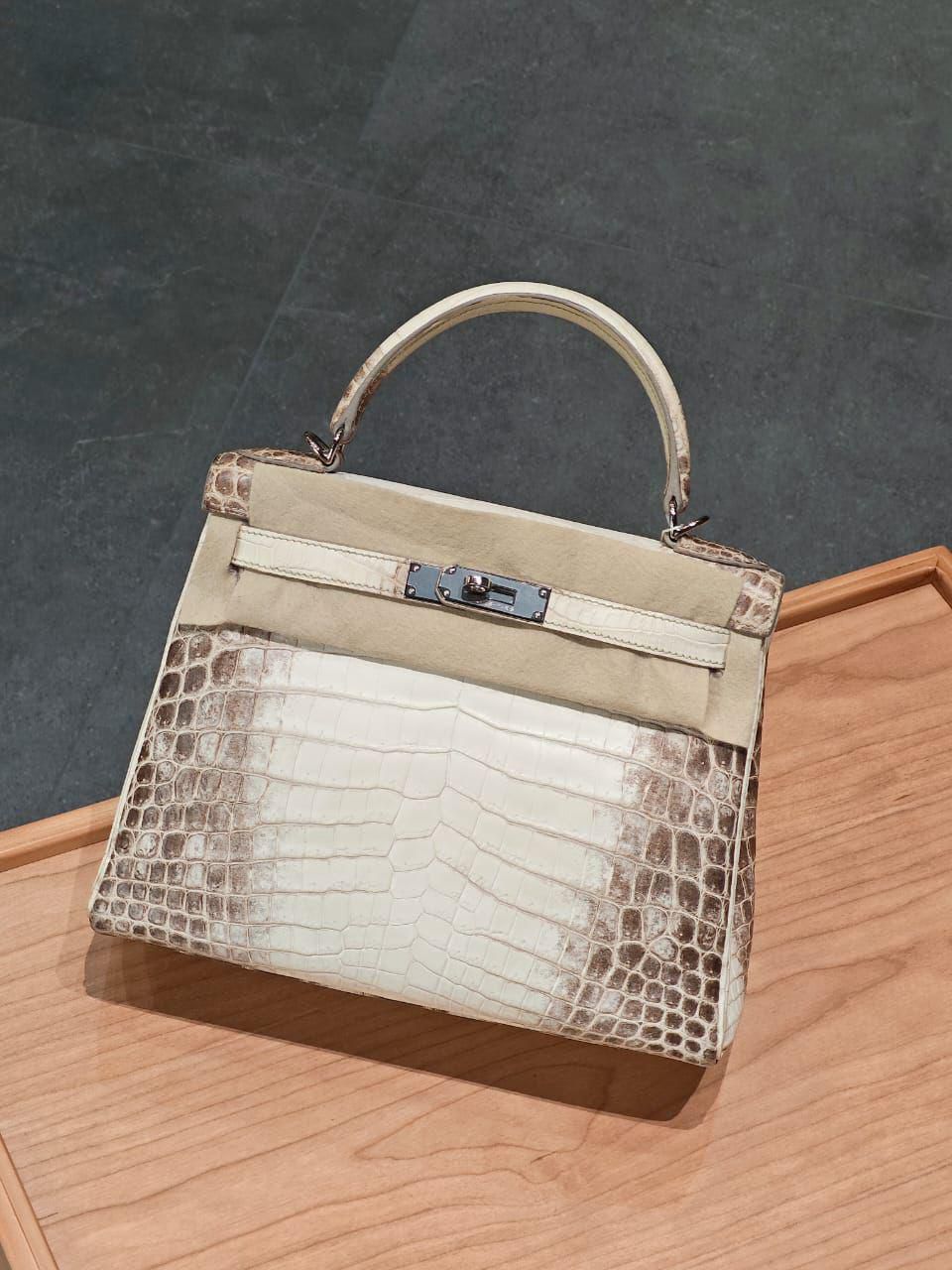 Hermes Kelly 28 himalaya / Niloticus / Phw stamp R