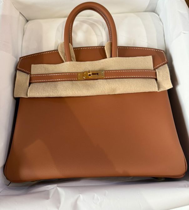 Hermes Birkin 25 gold / swift / ghw